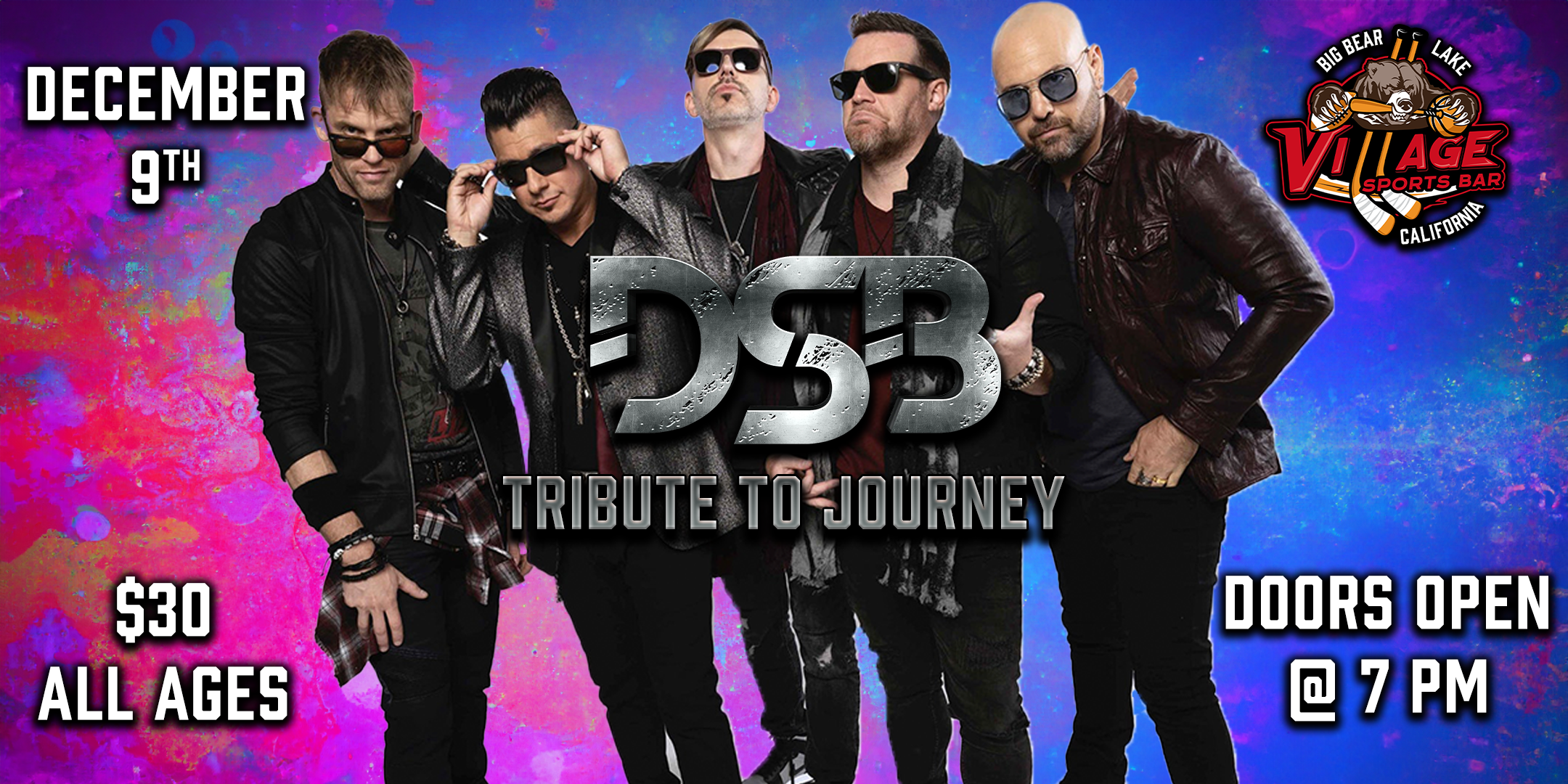 Village Sports Bar Presents: DSB - Tribute to Journey